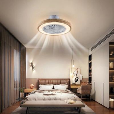 Drop Dash Deals Modern Flush Mount Ceiling Fan With LED Dimmable Ceiling Fan Light And Remote Control Modern Flush Mount Ceiling Fan With LED Dimmable Ceiling Fan Light And Remote Control