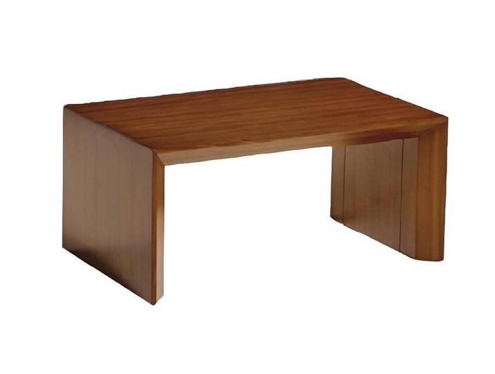 Xlmoebel Couchtisch Eleganter brauner Couchtisch mit großzügigem Stauraum (1-St., Couchtisch), Hergestellt in Europa
