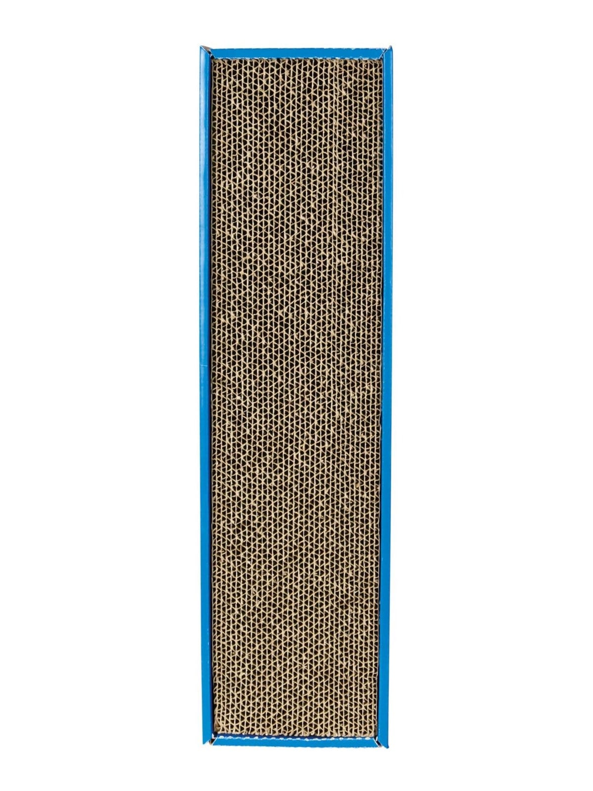 Trixie Scratchy scratching cardboard catnip 48 × 5 × 13 cm blue