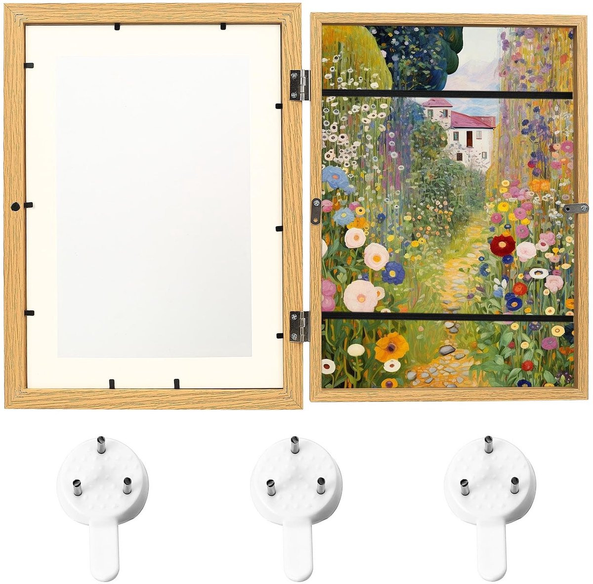 Dailygoods Fotolijst A4 met Transparant Acrylglas en Opklapbaar Design
