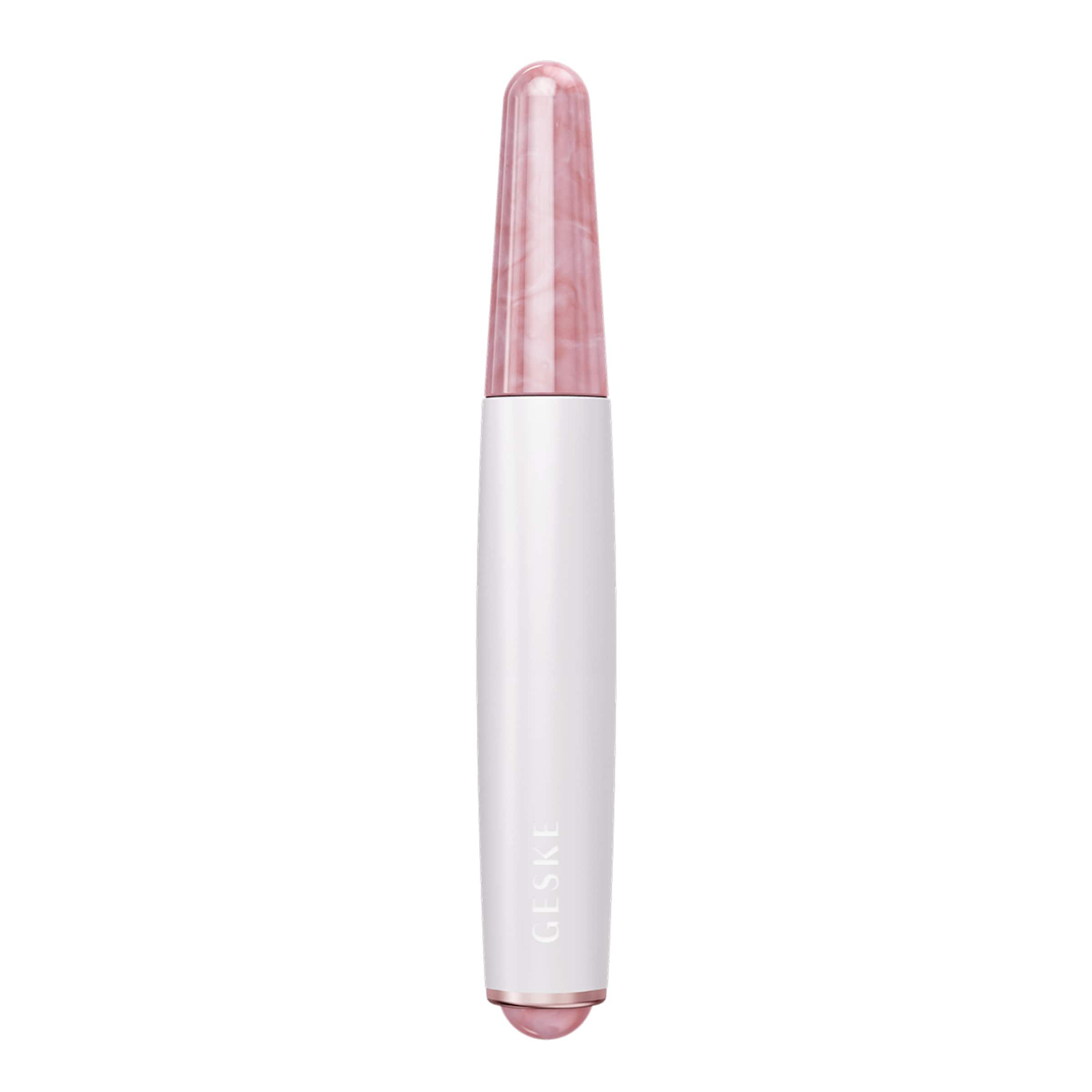 Double-Sided Rose Quartz Depuffing Pen | 7 in 1