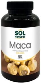 Sol Natural Maca Bio 60 Caps