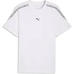 PUMA Herren Shirt ESS TAPE Tee, Größe S in Weiß Weiß
