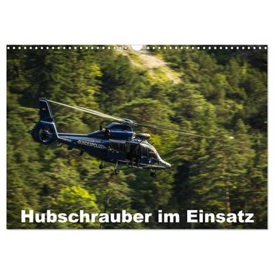 Hubschrauber im Einsatz (Wandkalender 2027 DIN A3 quer), CALVENDO Monatskalender