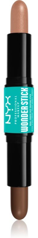 NYX Professional Makeup Wonder Stick Dual Face Lift dual-ended contouring stick shade 04 Medium 2x4 g
