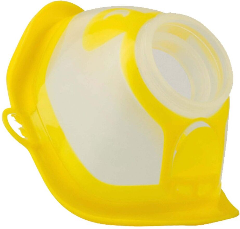 Microdrop Rf7 Maske Kind gelb transparent