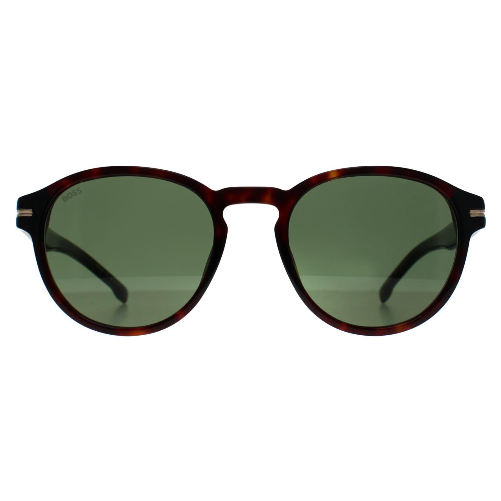 Hugo Boss BOSS 1506/S 086 QT havana groene zonnebril