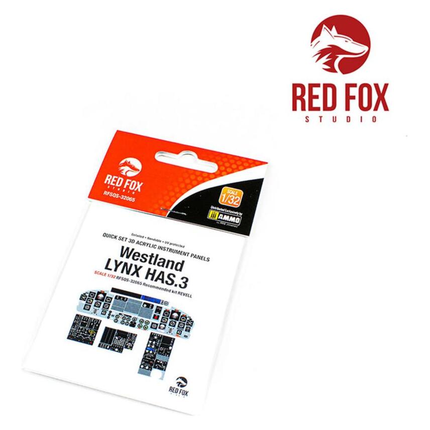Red Fox 1/32 Westland Lynx HAS.3 (for Revell Kit) (RFSQS-32065)