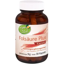 Kopp Vital® Folsäure Plus / 600 μg / 30 Kapseln