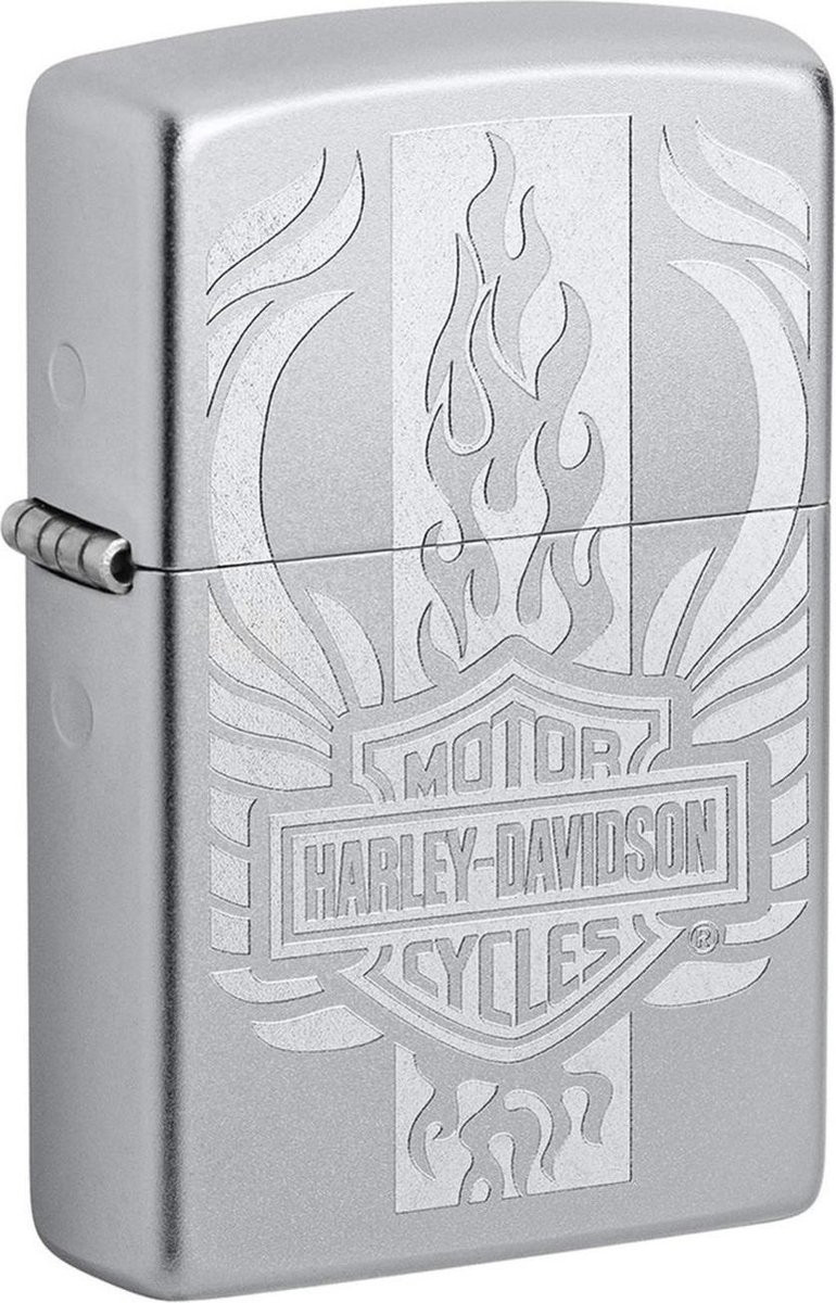 Zippo Aansteker Harley Davidson Logo Flame