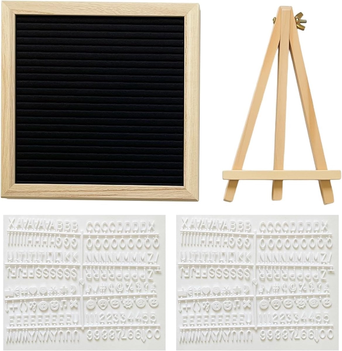 Interchangeable Letter Board met 340 letters voor baby aankondigingen, keuken decoratie en kantoorgebruik