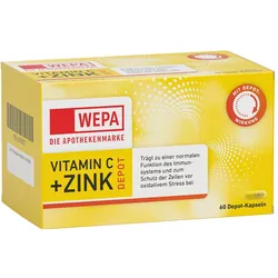 WEPA Vitamin C+Zink Depot 60 St