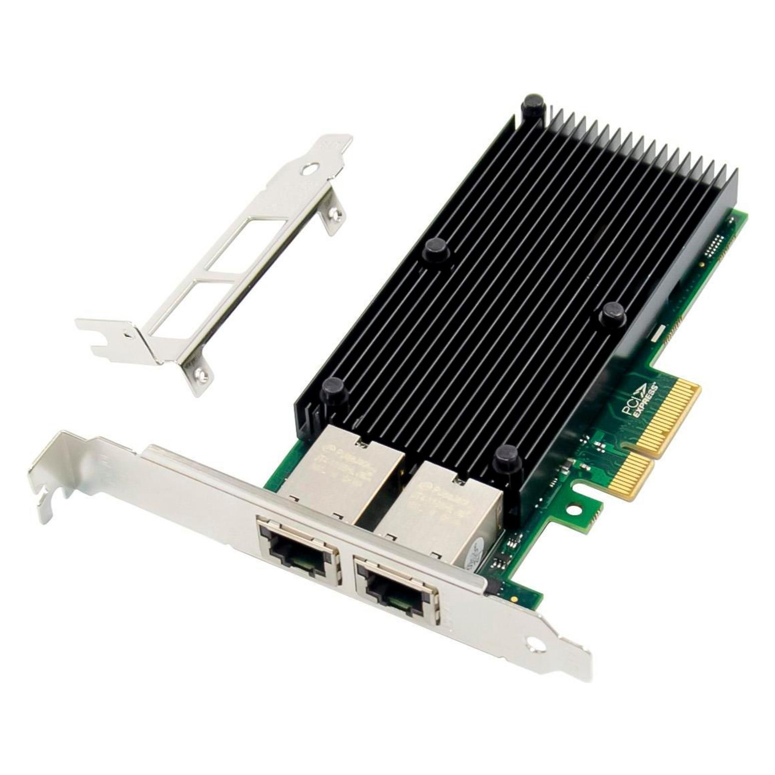 MicroConnect Network Card PCIe x4 X550-T2 (Ethernet, Mini PCI Express) (MC-PCIEX4-X550-T2-D)