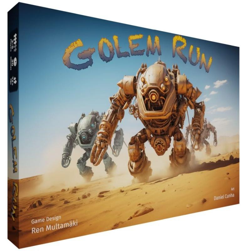 Dragon Dawn Production Golem Run Bordspel Racing & Betting voor 3-5 spelers (DE/EN)