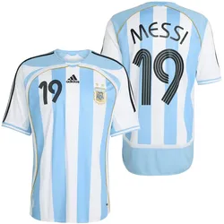 adidas AFA Argentinien Messi Heimtrikot 2006 Herren JN3708 - white 3XL