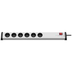 Ehmann 0268x0062301 Steckdosen-Verteiler Silber, Schwarz Schutzkontakt 1 St.