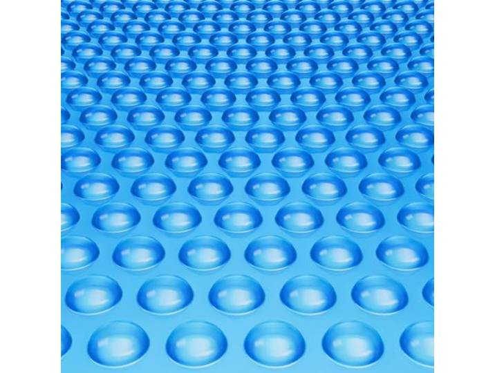 VEVOR Zonne-zwembadafdekking, rechthoekige zonnedeken voor zwembaden, ingegraven bovengronds zwembad zonneafdekking, 12 mil zonneafdekking, blauw