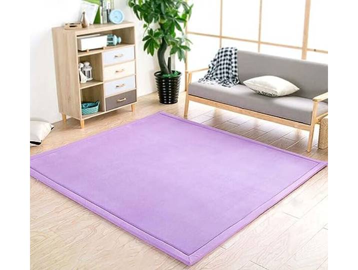 Dmkjdzsw korallen Samtmatte, Kinderteppich, Krabbelmatte Weiche für Babys, Teppich Für Kinderzimmer