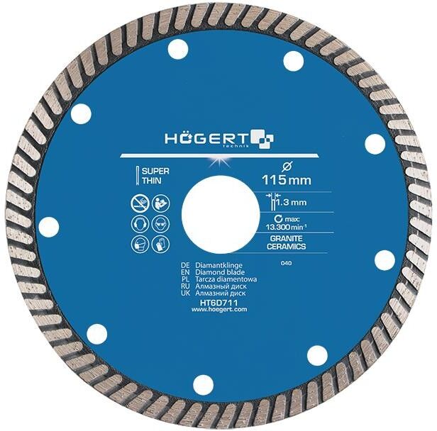 Hogert Technik HT6D711 Plaque séparatrice, meuleuse d'angle