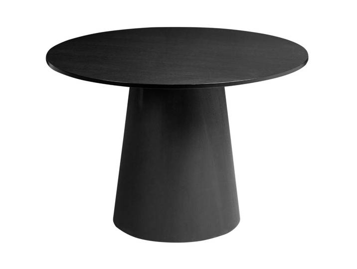 ESSTISCH Schwarz 120/120 cm Oyen