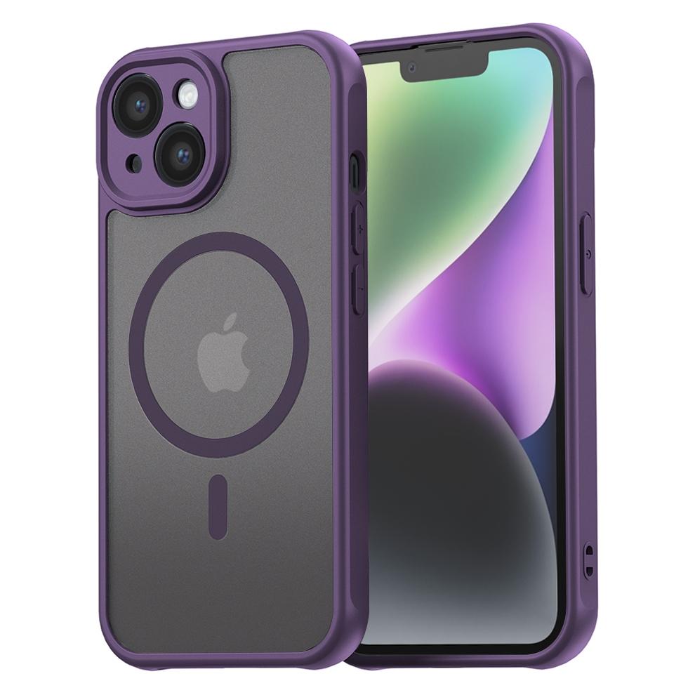 Techsuit - HaloFrost II MagSafe - iPhone 14 - Purple (Apple iPhone 14) (59328989)