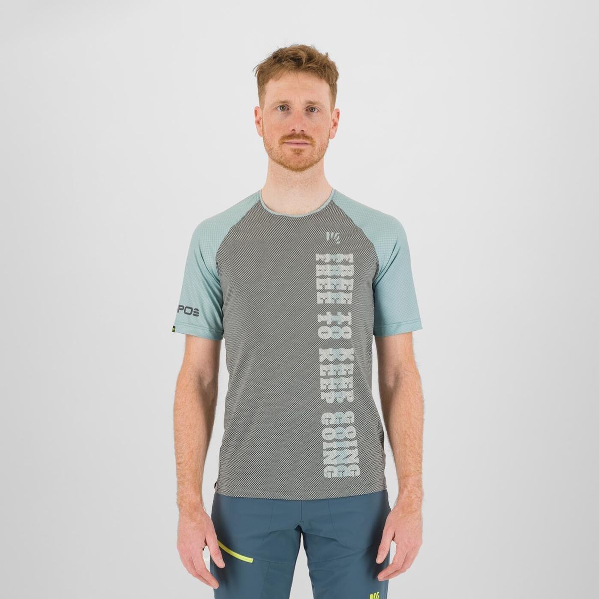 Karpos Moved EVO Jersey urban/mineral blue (450) XL 2531071-450-XL