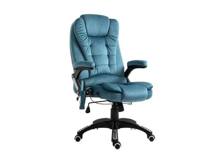 Fauteuil de bureau massant FORD Bleu
