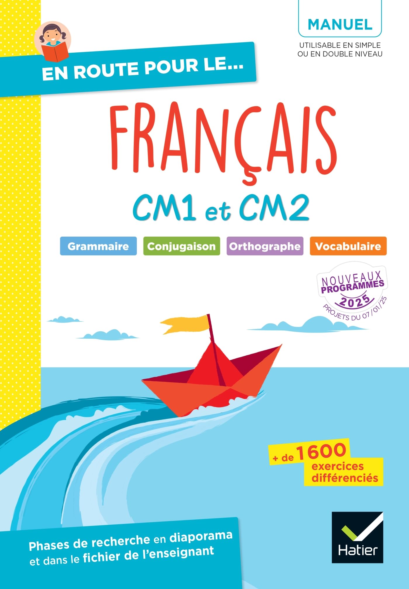 Célia Chambon - En route pour le... français, CM1 et CM2 : grammaire, conjugaison, orthographe, vocabulaire, + de 1.600 exercices différenciés : manuel, nouveaux programmes 2025 - Preis vom 18.10.2026 19:22:15 h