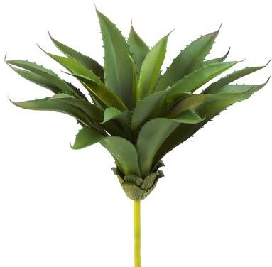 "Enova Home 1pc 11"" Artificial Succulent Bush Faux Plant Indoor & Outdoor Decoration - Green"