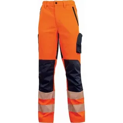 Warnschutz Stretch Bundhose "ROY" Hi-Light - 3XL (DE size: XXL) - Orange
