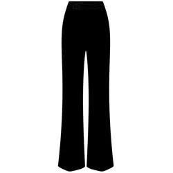 Wide Fit-Jersey-Hose BASLER schwarz, 22