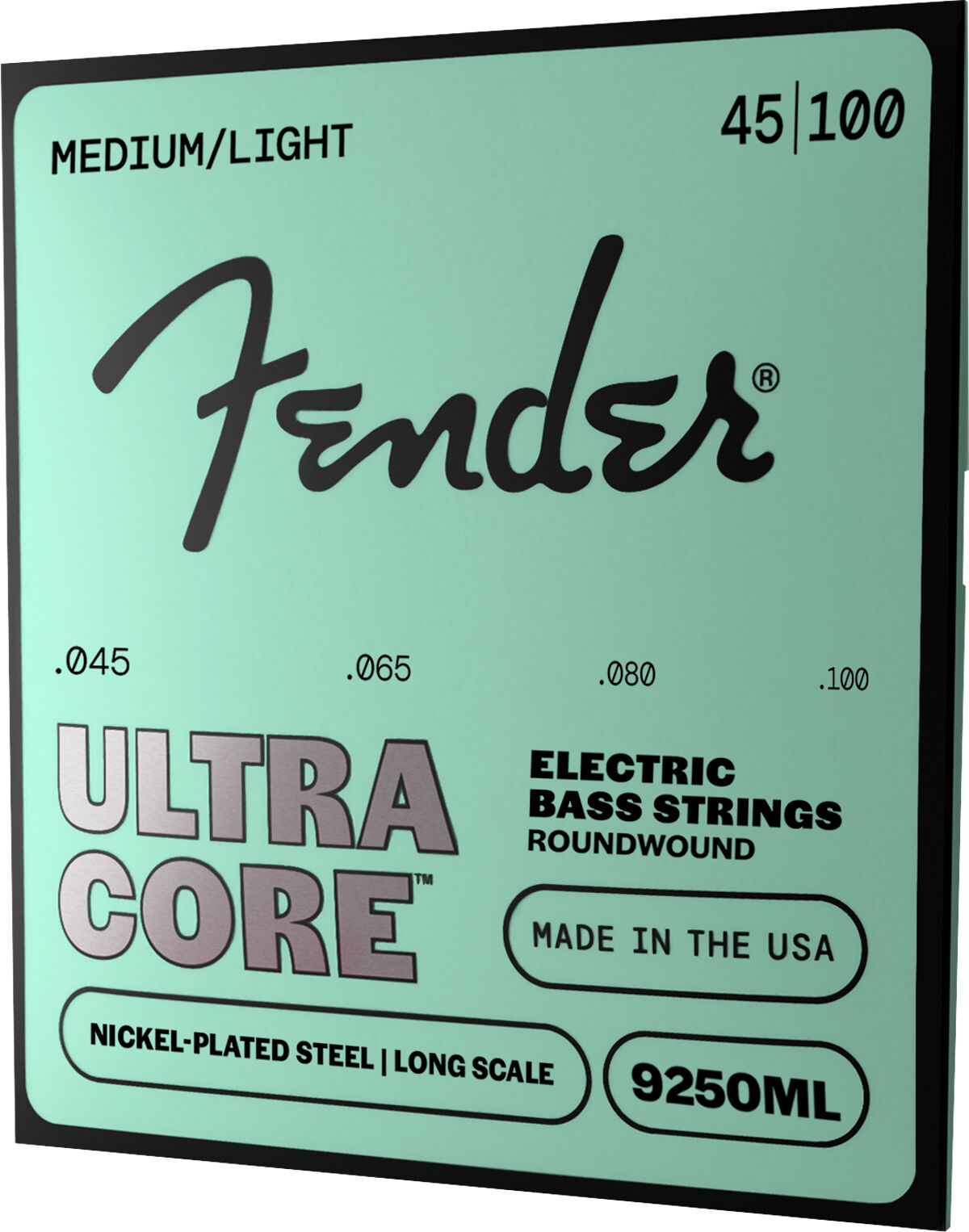 Fender 9250 Ultracore Bass Strings Nickel Plated Steel Ball End 9250ML Gauges 045-100