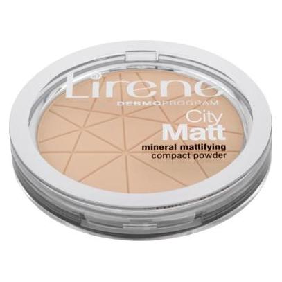 Lirene City Matt Mineral Mattifying Compact P (Beige 03) (5900717699212)