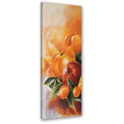 WANDBILD frisches obst gemalt