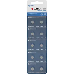 AGFA ALK LR4110 - Power, Alkaline Knopfzelle, LR41, 10er-Pack