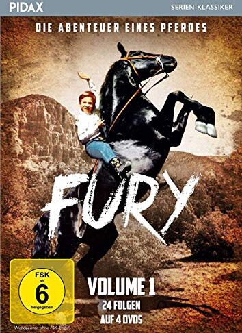 Ray Nazarro - Fury - Die Abenteuer eines Pferdes, Vol. 1 / Die ersten 24 Folgen der Kultserie (Pidax Serien-Klassiker) [4 DVDs] - Preis vom 04.10.2026 03:51:26 h