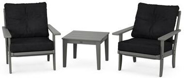 POLYWOOD Canyon 3-Piece Deep Seating Set
