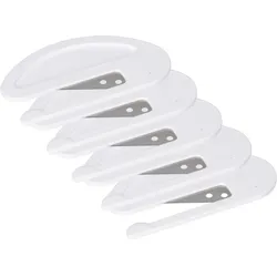 5x CUTX MAXI X1010 Kugelcutter Sicherheitsmesser – 8 mm, verdeckte Klinge, Made in Solingen