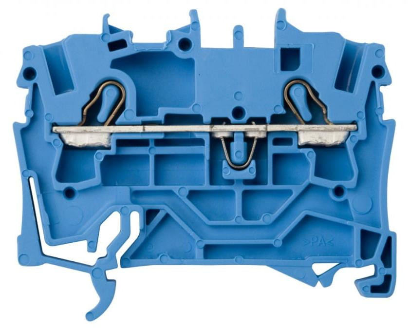 WAGO 2002-1204 doorgaande klem voor 2 geleiders, 2,5 mm²