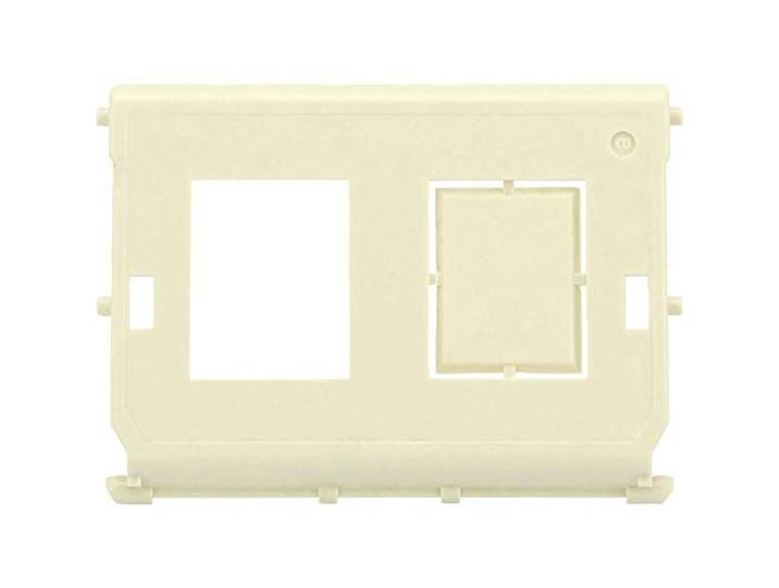 DIGITUS Inzetstuk voor Data aansluitdoos met scharnierend deksel - Houder voor Keystone Module - IP44 - Voor DN-93844-OD