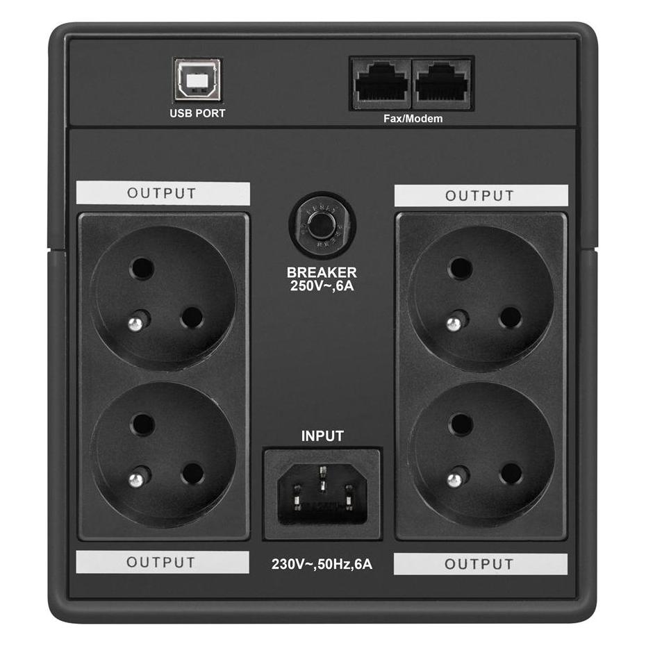 Armac UPS Home 1000E LED (H/1000E/LED) (1000 VA, 650 W, Line-Interaktiv USV) (H/1000E/LED)