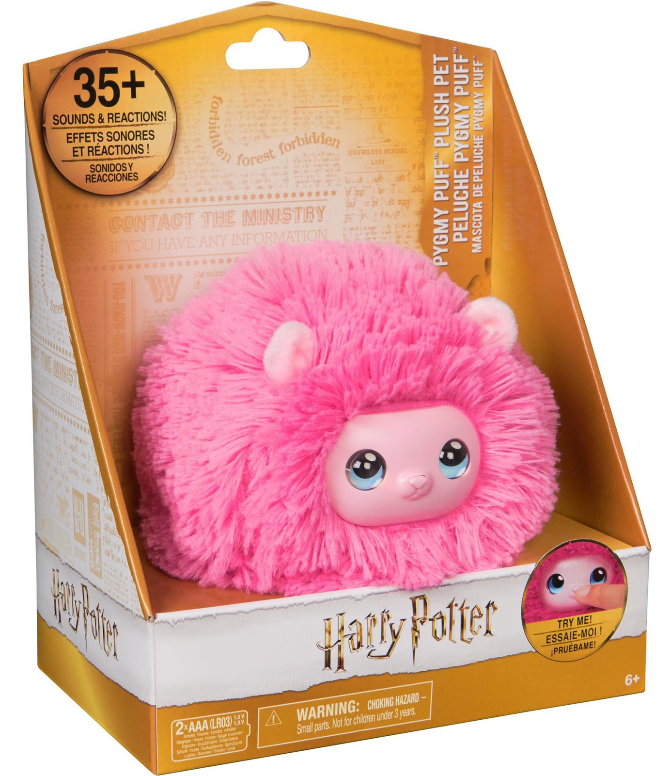 AMIGO Harry Potter Minimuff Interactieve Pluche Knuffel