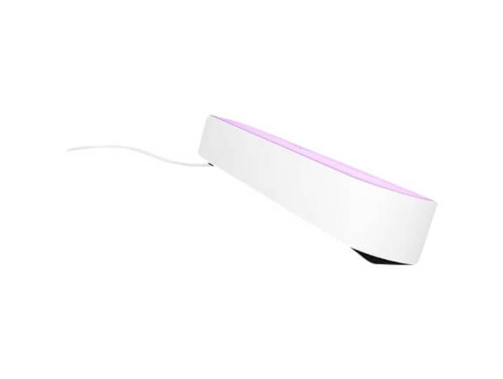 Tischlampe Philips Hue weiss Kunststoff H 26 cm 530 lm - Farbe: Weiß - LED - Lichtfarbe: Warmweiss – Kaltweiss - Tischlampe- LED Energiesparlampe