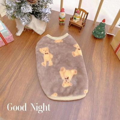 Happy Pet Pantry Warm Velvet Pet Plush Jumpsuit   Autumn Winter Dog Clothes S 1