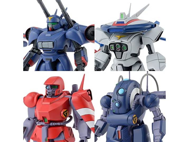 Bandai Model Kit 4573102630254Gundam - 1/144 Dragonar Set 1 - Model Kit, Zwart