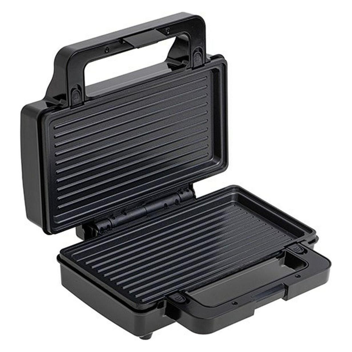 Adler AD 3073 Sandwichtoaster Silber - Schwarz (AD 3073)