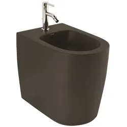 KLUDI-RESA R Stand-Bidet 55 cm verdeckte Befestigungen mattschwarz 23BIB0239