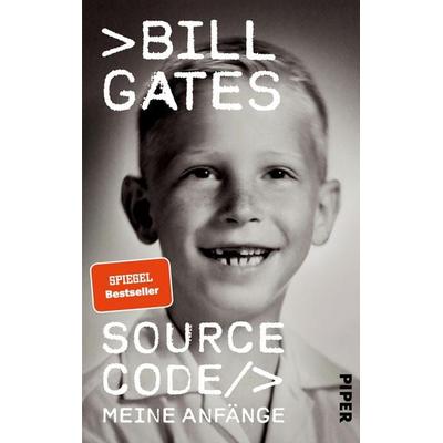 Source Code, Gebundene Ausgabe von Bill Gates, Piper, 978-3-492-07311-0