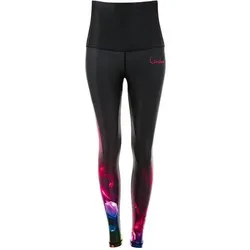 WINSHAPE Damen Functional Power Shape High Waist Tights HWL102, Größe XS in Schwarz Schwarz