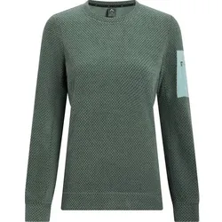 McKINLEY Damen Sweatshirt Da.-Sweatshirt Hucture RN W, Größe 42 in Grün Grün